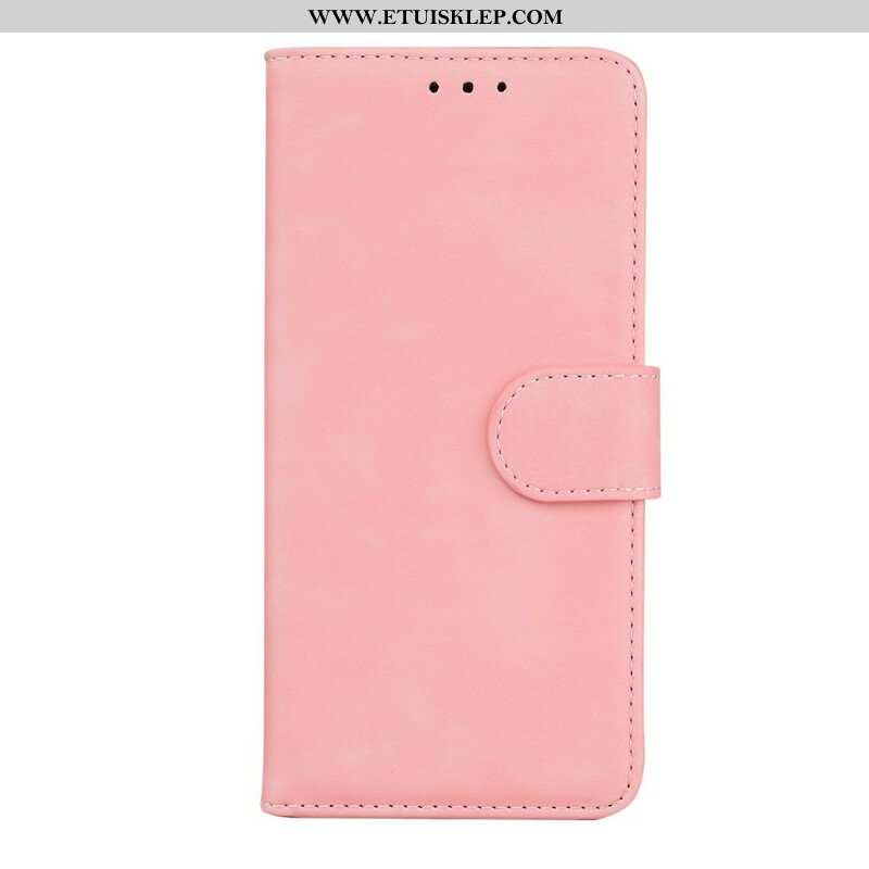 Etui Folio do iPhone 13 Pro Max Stylowa Skórzana Moda